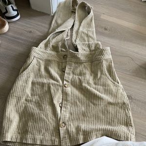 Ilia and ilia mini skirt with tank top sleeves